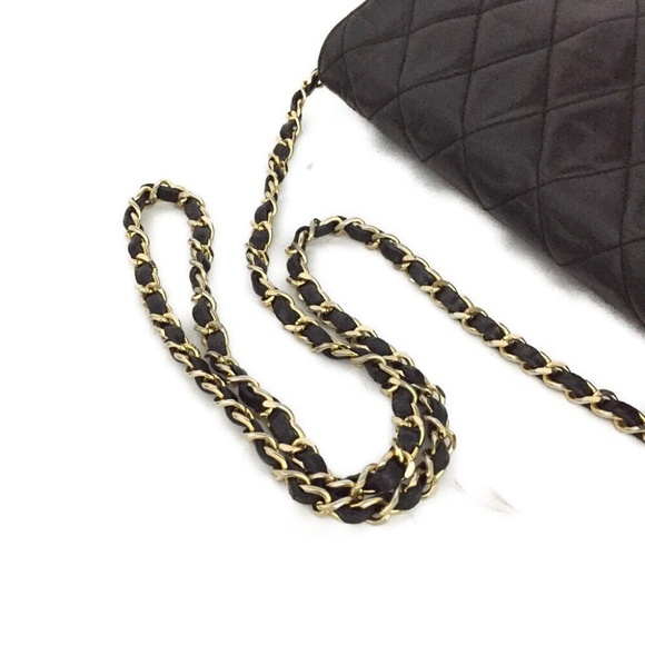 CHANEL Quilted Lambskin Matelasse Logos Bag - Picture 5 of 12